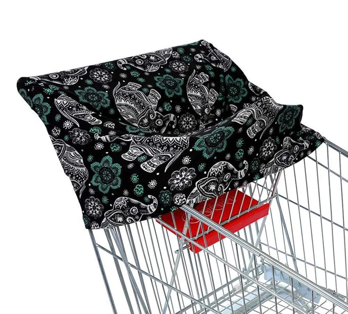 Nursing Cover for Baby Breastfeeding - Car Seat Canopy,Shopping Cart, High Chair, Stroller - All-in-1 Soft Breathable Stretchy 95% Cotton Infinity Nursing Cover Up for Girls, Boys (Cactus)