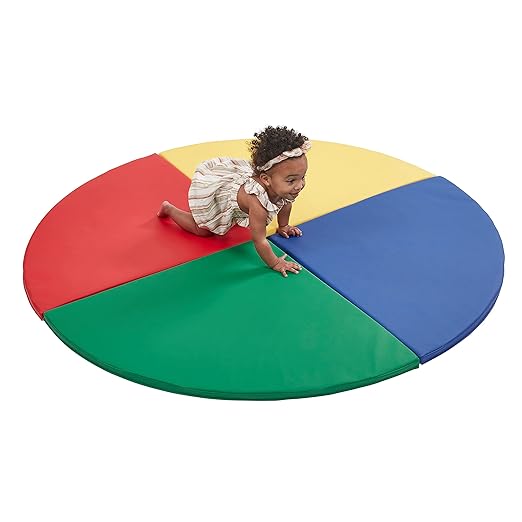 ECR4Kids SoftZone All-Around Modular Activity Play Mat, Reading Nook, Assorted, 4-Piece