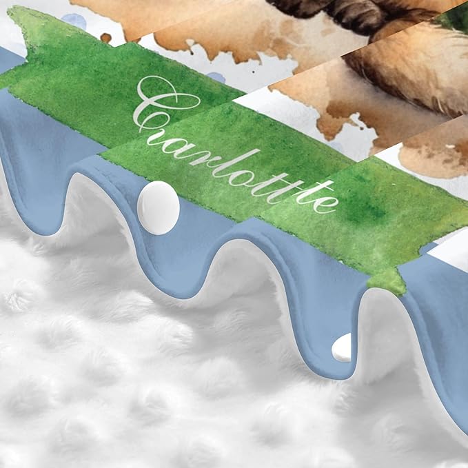 Personalized Baby Car Seat Cover Winter Custom Minky Carseat Cover Boy Girls with Name Fox Carseat Canopy Customized Car Seat Canopy Infant Carrier Covers Nursing Cover Toddler Blanket