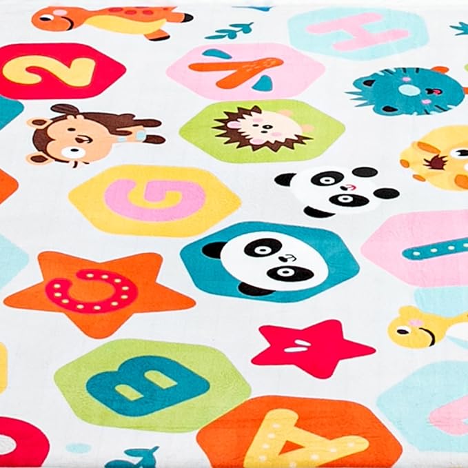 RONGFA Baby Play Mat for Floor,1.3" Thick Elasti-Foam Playpen Mat for Tummy Time, Easy Care with Non-Slip Cushioned for Infant,Kids and Toddler Crawling