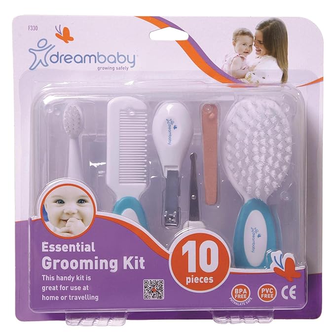 Dreambaby Essential Grooming Kit - 10 Piece