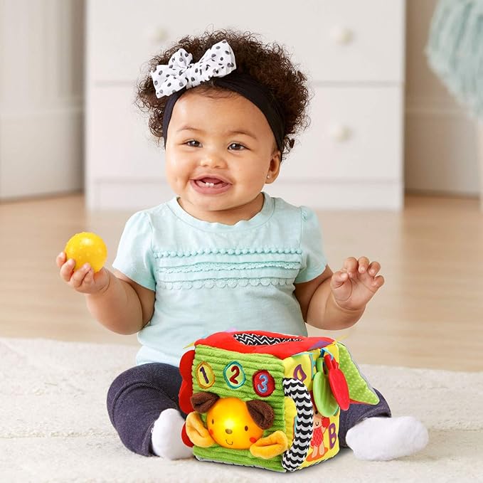 VTech Soft and Smart Sensory Cube, Multicolor