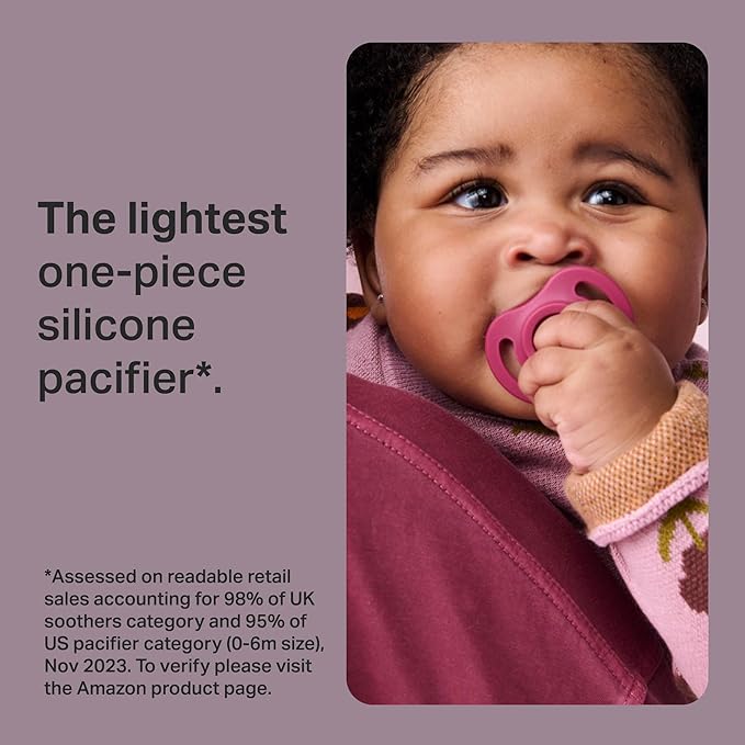 Tommee Tippee Ultra-Light StayPut Pacifier 6-18 Months, One-Piece Silicone Design & Tommee Tippee Insulated 9oz Toddler Water Bottle, No Spill, Sippy Cups for Toddlers 1-3 Years, BPA Free, Pack of 2