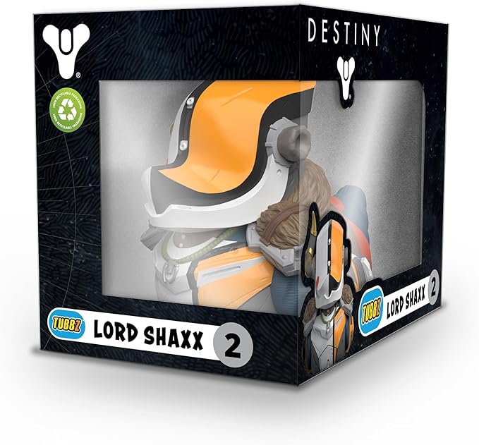 TUBBZ Boxed Edition Lord Shaxx Collectible Vinyl Rubber Duck Figure - Official Destiny Merchandise - TV, Movies & Video Games