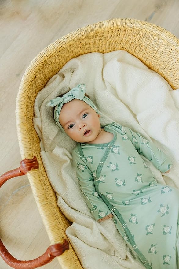 Copper Pearl Baby Bows: Stylish Headbands for Baby Girls, Premium Soft and Stretchy Baby Headbands, Perfect for Newborns, Trendy Designs - Wade