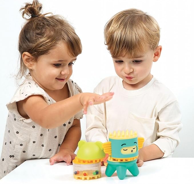 Ludi - PICOTON Hidden Cuckoo Clock - Building and Learning Game - Develops Motor Skills - From 10 Months, Black