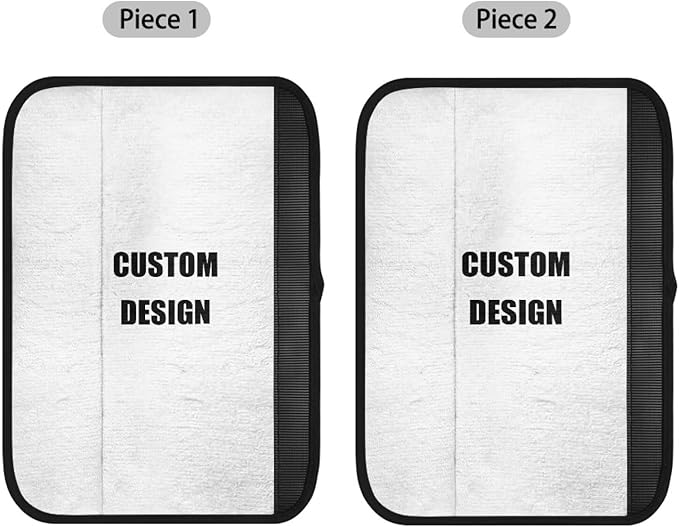 Custom Design Seat Belt Cover Pad 2 PCS Non Slip Shoulder Protectors for Cars Trucks Vans for Man Woman
