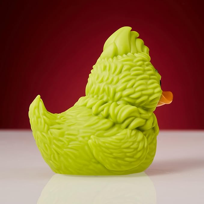 TUBBZ Mini Grinch Collectible Vinyl Rubber Duck Figure - Official Dr Seuss The Grinch Merchandise - Christmas TV & Movies