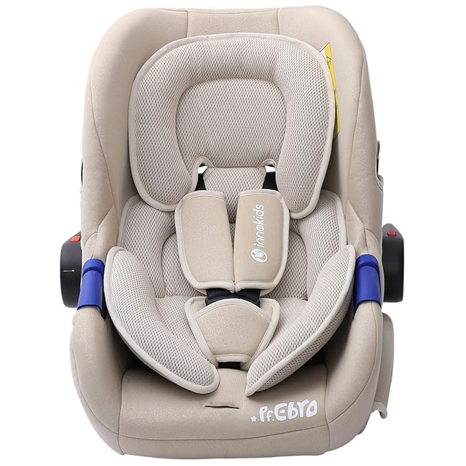 Innokids Head and Body Support Pillow and Car Seat Strap Cover Set