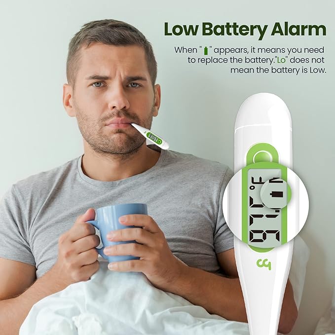 Forehead Thermometer + Oral Thermometer