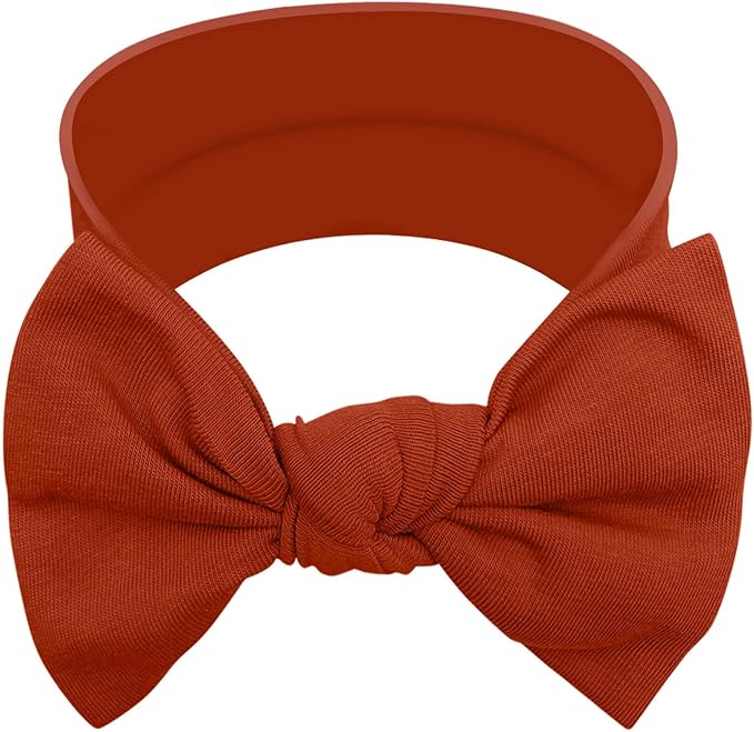 Baby Girl Headbands-Infant,Toddler Cotton Handmade Hairbands with Bows Child Hair Accessories