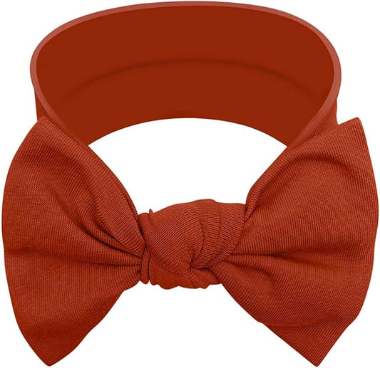 Baby Girl Headbands-Infant,Toddler Cotton Handmade Hairbands with Bows Child Hair Accessories