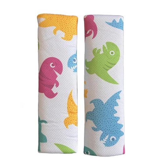 Seat Belt Cover Pad for Kids, 2 Pcs Soft Baby Seat Belt Cushions Pads, Car Seat Straps Shoulder Protector Pillow for Girls Boys