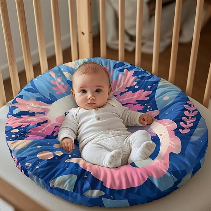 Newborn Lounger Cover, Soft Newborn Lounger Cover Waterproof Infant Lounger Cover Comfortable Lounger Slipcover Soft Infant Lounger Pillow for Boys Girls Axolotl