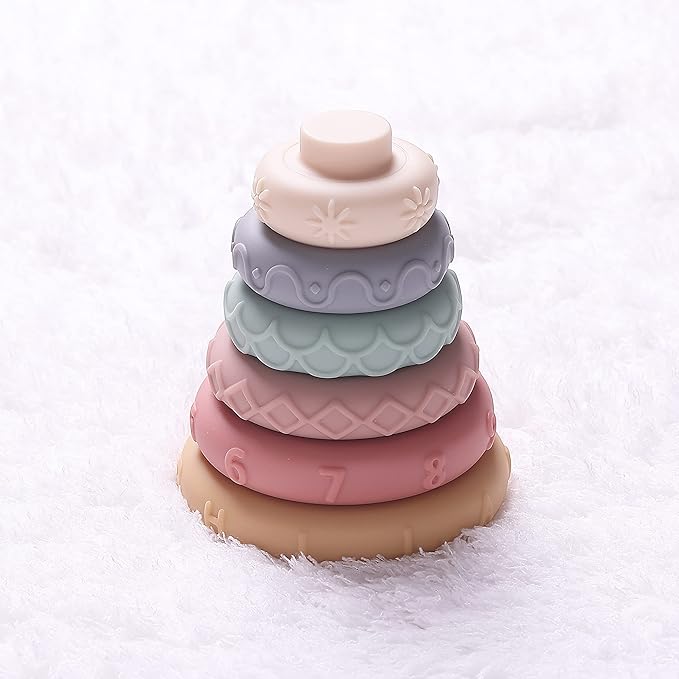 Mr. Pen- Stacking Rings Toy, 6 pcs, Stacking Toys, Stacking Rings, Baby Stacking Toys, Stacking Ring Baby Toy