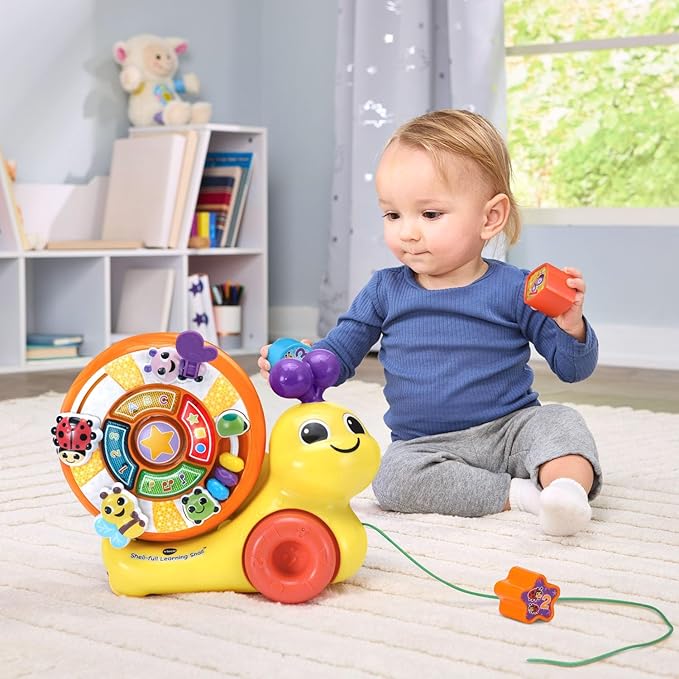 VTech Shell-Full Learning Snail Pull Toy for Toddlers