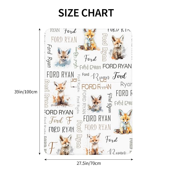 Personalized Winter Baby Car Seat Cover with Name Fox Winter Car Seat Cover for Baby Seat or Stroller Custom Infant Car Seat Covers Minky Blankets Nursing Cover Breastfeeding Scarf