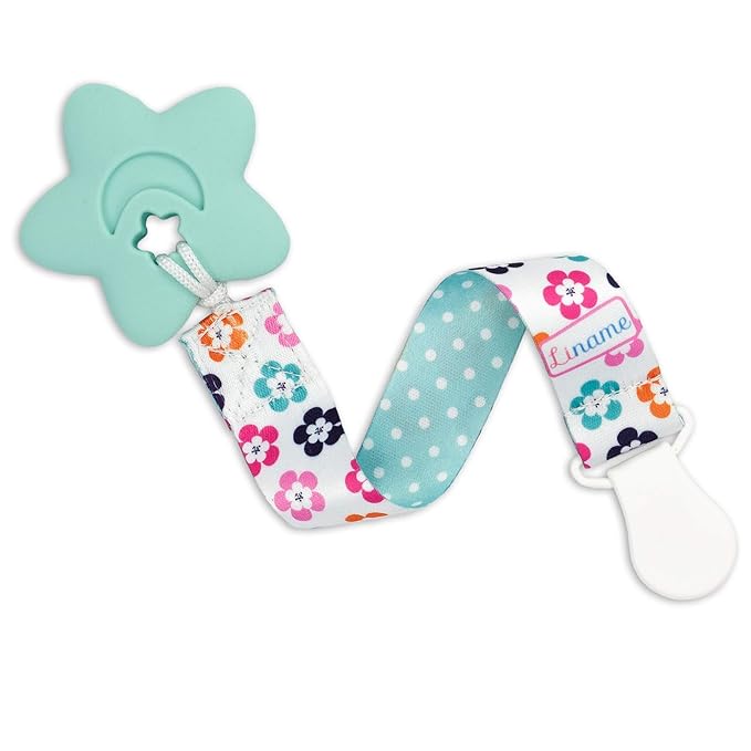Liname Neutral Pacifier Clip - 3 Pack Pacifier Clips for Boys & Girls - Binky Holder Soothie Paci Clip Binkie Clip - Unisex Pacifer Clip - Baby Pacifier Clip and Pacifier Holder