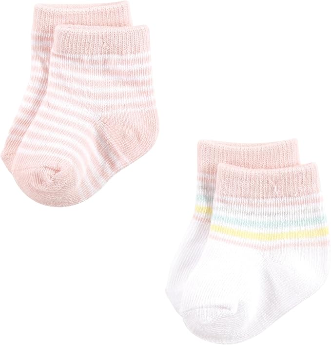 Hudson Baby Baby Girls' Sock and Headband 12pc Set