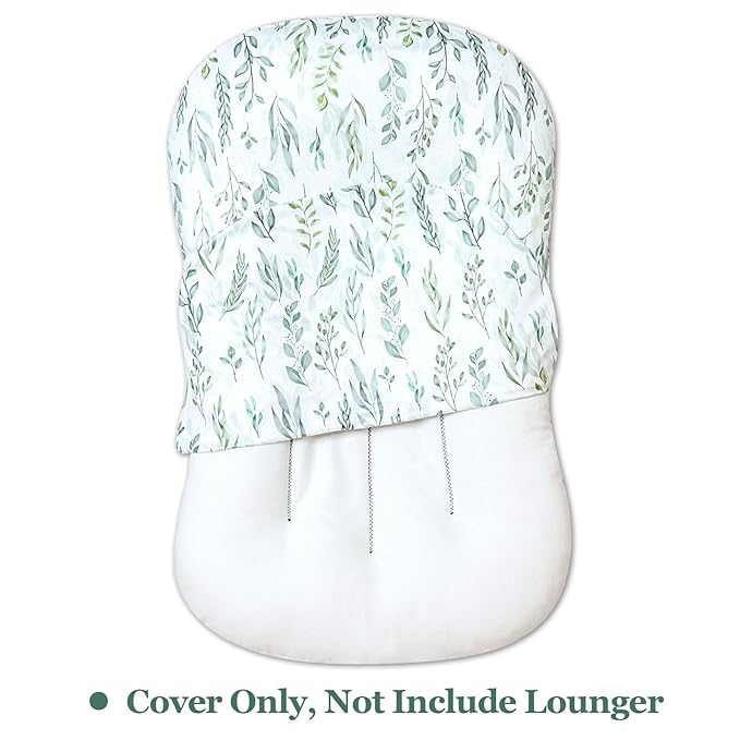 DILIMI Baby Lounger Cover for Boys and Girls Removable Cover Ultra Soft Comfortable Lounger Slipcover (Lounger not Included)