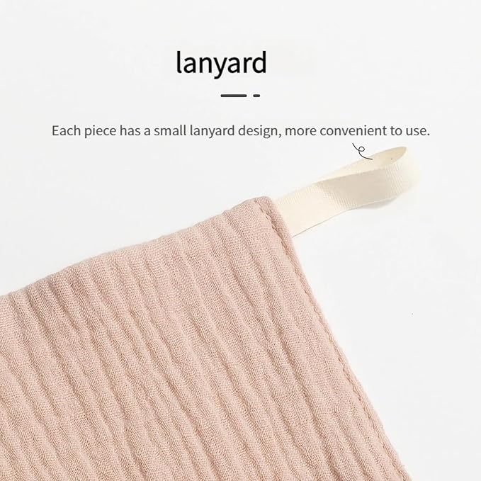 Cotton Baby Towel, Small Square Towel, Feeding Towel, Bath Towel, face Towel, Buttock Towel, Suitable for All Seasons.