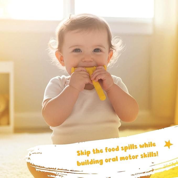 Chewy Tubes - Oral Motor Chewing Tool, Safe, Non-Toxic, Latex & Phthalate Free, Yellow