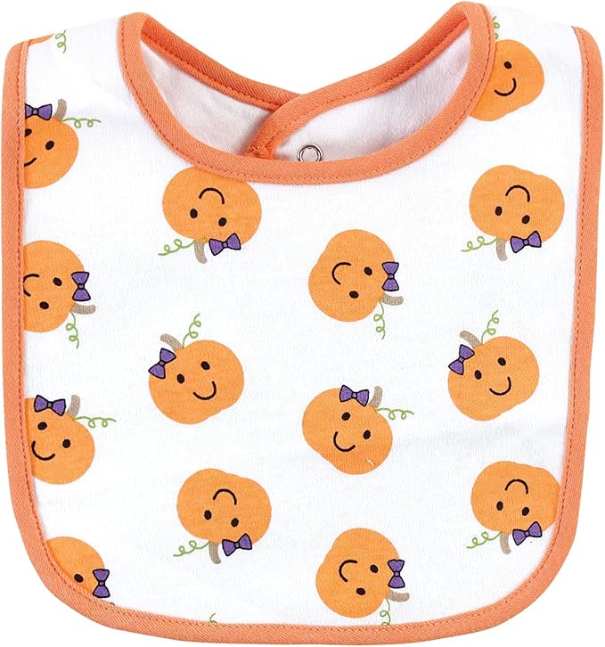 Hudson Baby Unisex Baby Cotton Bib and Headband Set