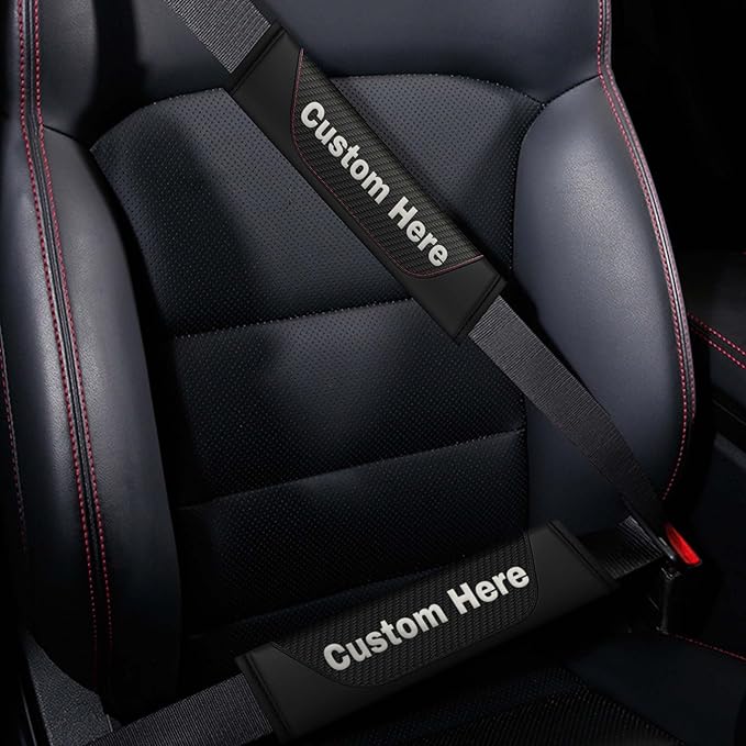 Customizable Seat Belt Cover Pad for Adults and Kids, Cute and Comfortable Car Seat Belt Cushions