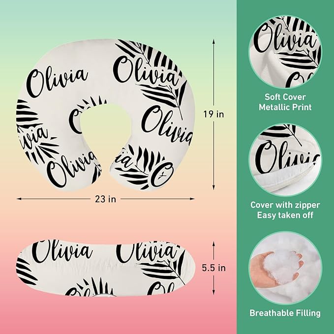 Custom Name Car Seat Canopy - Baby Car Seat Covers, Infant Stroller Cover, Black PatternCarseat Canopy Christmas Birthday Gifts for Girls and Boys