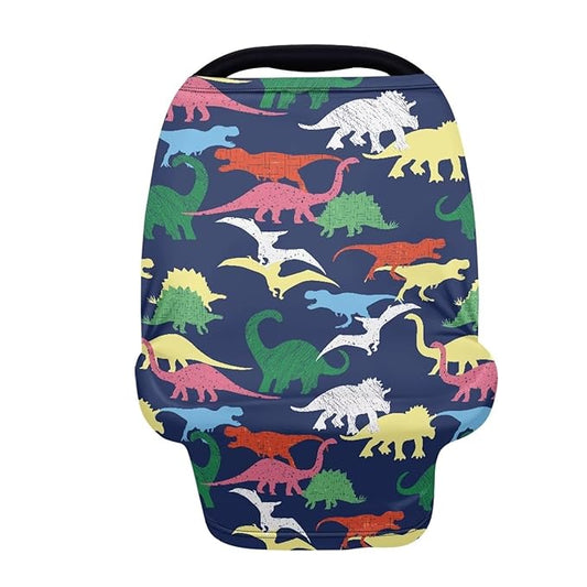 Car Seat Covers Decorative Nursing Breastfeeding Covers Durable Protection for Boys and Girls Breastfeeding Scarf Car Seat Canopy Cover