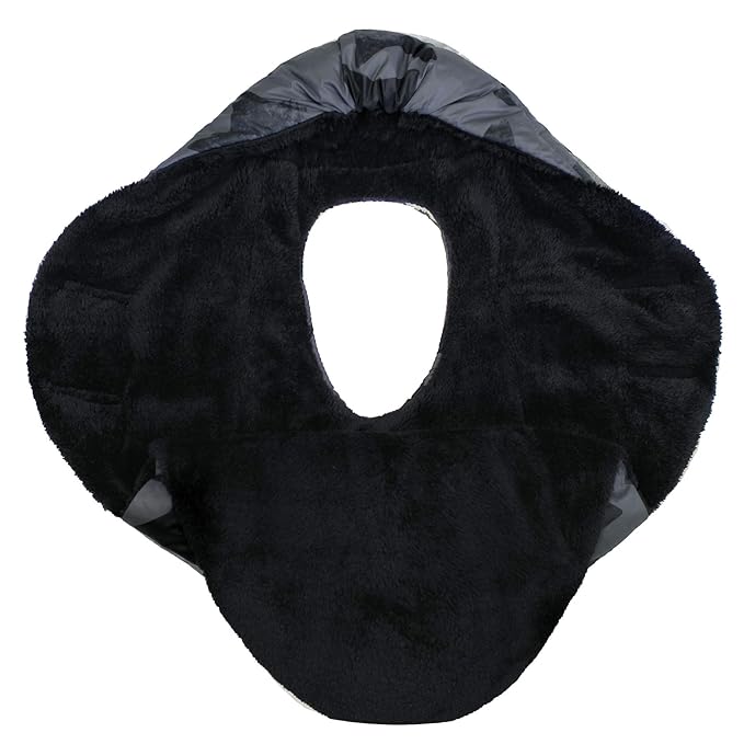 7AM Enfant Baby Car Seat - Nido Quilted Baby carier Cover, Hooded Soft Plush Lining, Stroller | (Stella Grand, Large 6-18M)