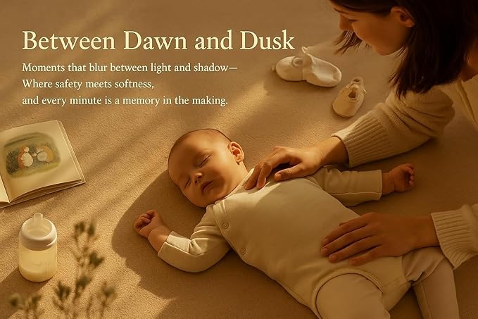 Baby Play Mat for Floor, 1.2″ Thick Foam 59X39 Playpen Mat, Ultra-Soft Velvet for Tummy Time & Crawling, Non-Slip Backing and Easy to Clean, Safe for Infants, Toddlers, and Kids (Lightbrown)