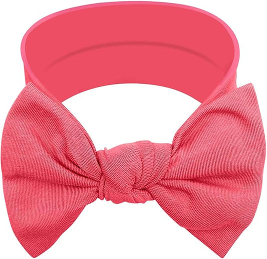 Baby Girl Headbands-Infant,Toddler Cotton Handmade Hairbands with Bows Child Hair Accessories