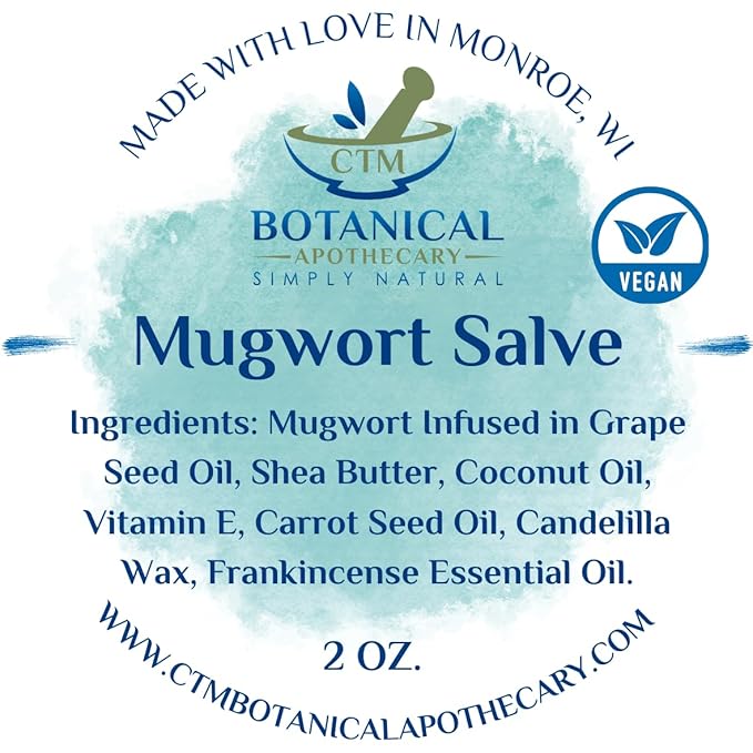 Mugwort Salve (Artemisia vulgaris) (2 OZ.)