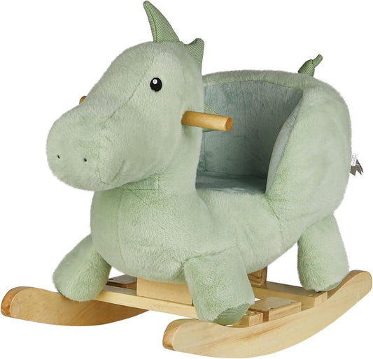 Schaukeltier Dino Rexi in pudergrün