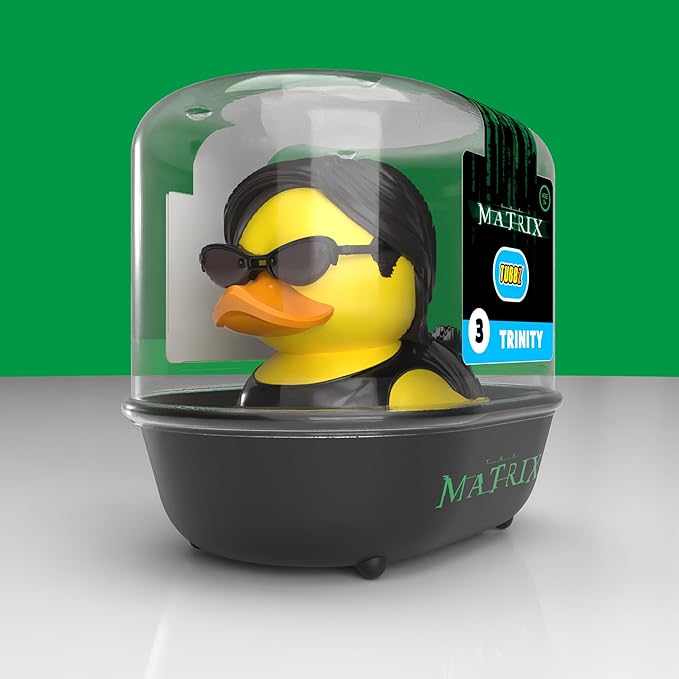 TUBBZ First Edition: The Matrix - Trinity Cosplaying Rubber Duck Vinyl Figure