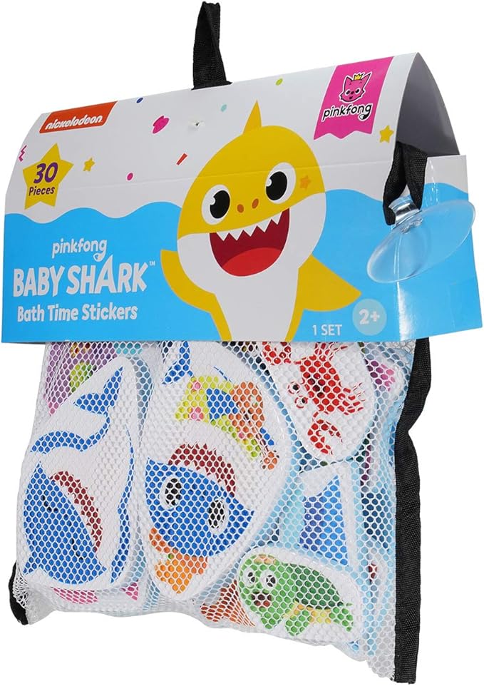 WowWee Baby Shark Official - Bath Time Stickers (30 Pack)