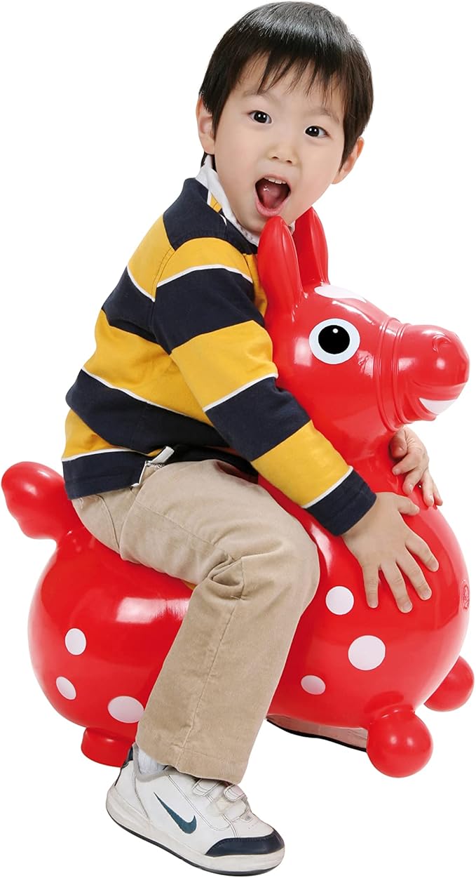 Gymnic Rody Bounce Horse Red