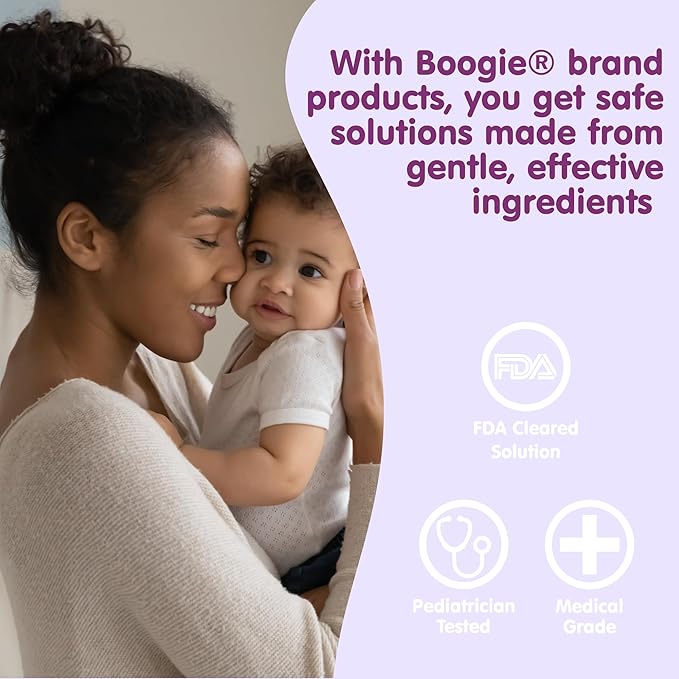 Boogie Hypochlorous Acid Diaper Irritation Gel Spray - 3.4 oz - Baby Essentials for Diaper Rash, Soothing Cleansing Spray