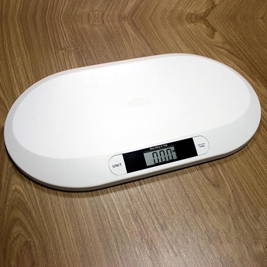 Comfort Babay Scale with LCD Display, High Precision Digital Smart Baby Scale Toddler Scale Infant Scale Baby Weighing Scale Body Weight for Baby, Capacity: 20kg/44lbs