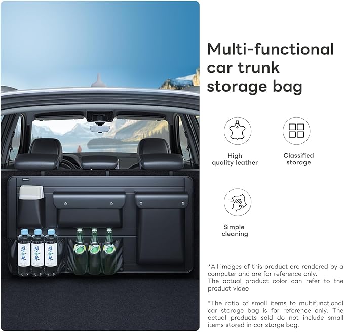 car storage bag, back storage,tissue box, rear seat storage, cup holder