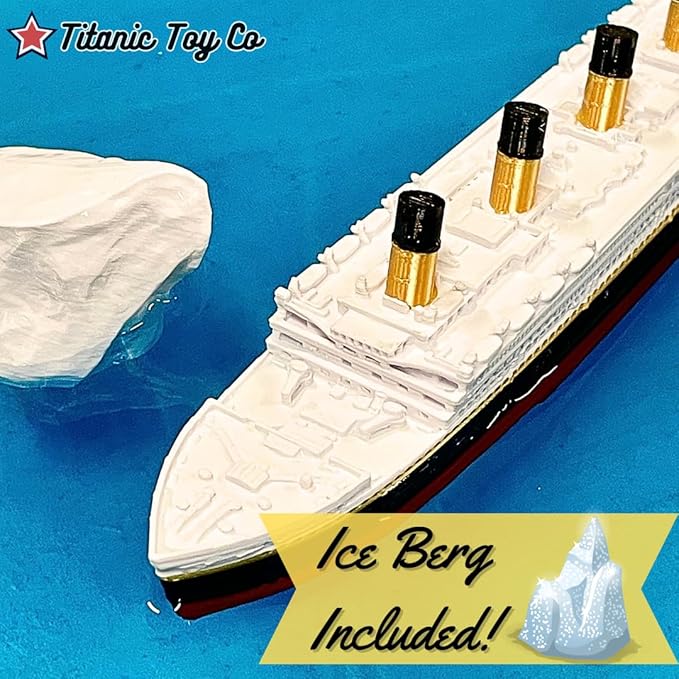 3Pack Titanic Bath Boat And Pool Toy By TitanicToyCo, RMS Titanic Toys For Kids, Historically Accurate Titanic Toy, Titanic Ship, Titanic Cake Topper, Titanic Figurine, Titanic Boat, Titanic Replica