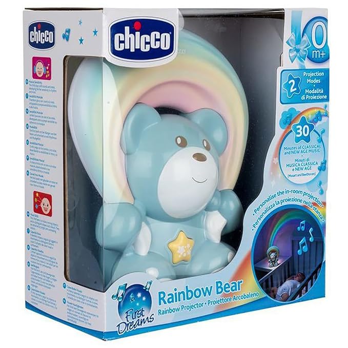 Chicco Rainbow Teddy Bear Projector Blue
