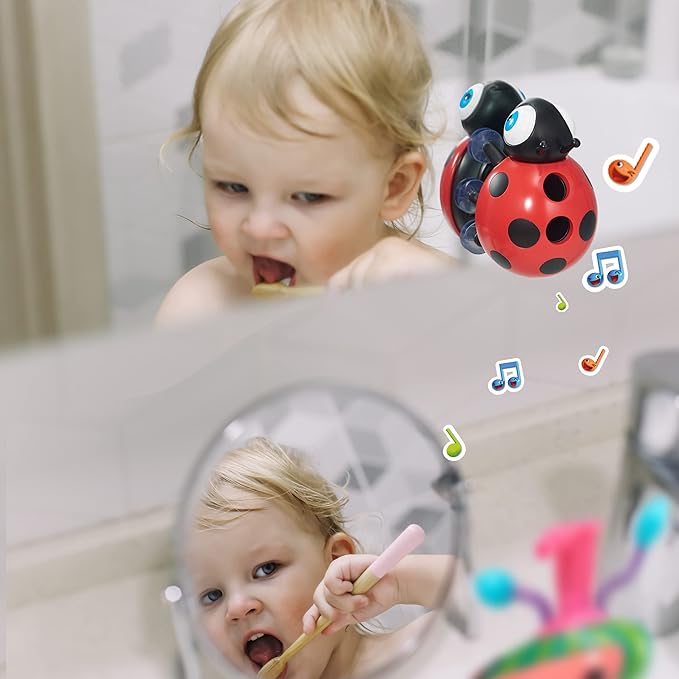CoComelon Toys Musical Buddies | Singing Soap Dispenser and Singing Toothbrush Holder | Pre- School Learning Toy with Nursery Rhymes |for Toddlers, Girls and Boys | Ages 3+