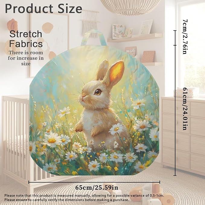 Newborn Lounger Cover, Waterproof Portable Baby Lounger Cover Soft Washable Breathable Newborn Lounger Slipcover Stretch Infant Lounger Cover for Boys Girls Home Decor Dog Paw