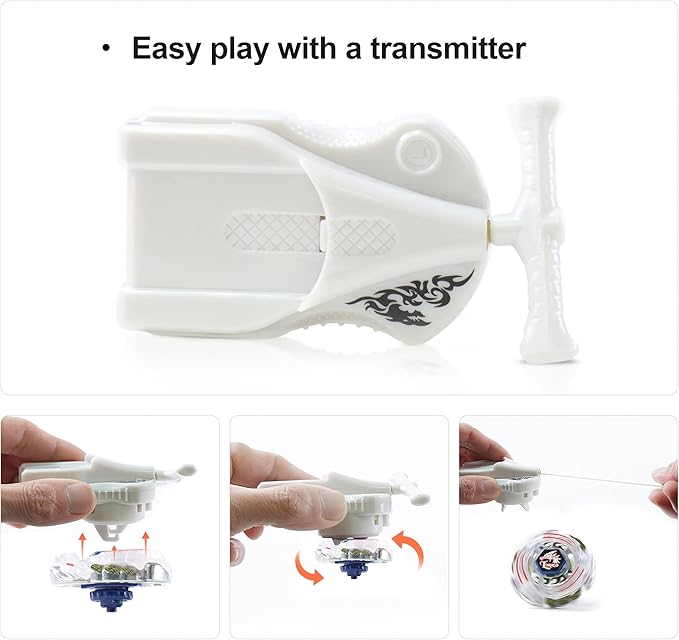 Magicmode Metal Spinning Top Stainless Steel Precision Gyroscope Anti-Gravity Spinner Top Perfect Balance Desktop Toy, Unique Gift for Kids/Adults
