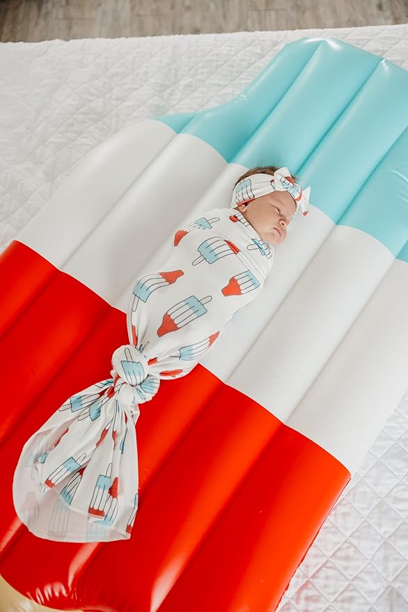 Copper Pearl Baby Bows: Stylish Headbands for Baby Girls, Premium Soft and Stretchy Baby Headbands, Perfect for Newborns, Trendy Designs - Rocket