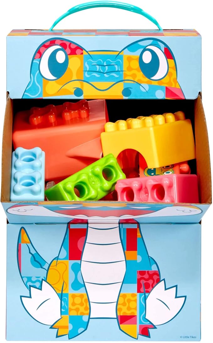 Baby Builders - Splash Blocks First Blocks for Babies and Toddlers, Easy to Connect, Bath Toy, Water Play