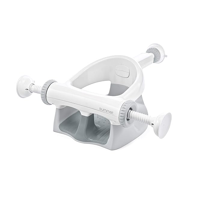 Summer Infant My Bath Seat Soft Support, Gray