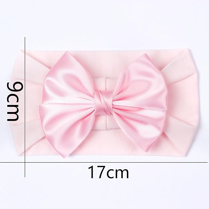 Red Flower Headband for Baby Girls Valentines Hair Band Hair Accessories for Toddler Christmas Headbands TSFD23 (Red Pink, One Size)